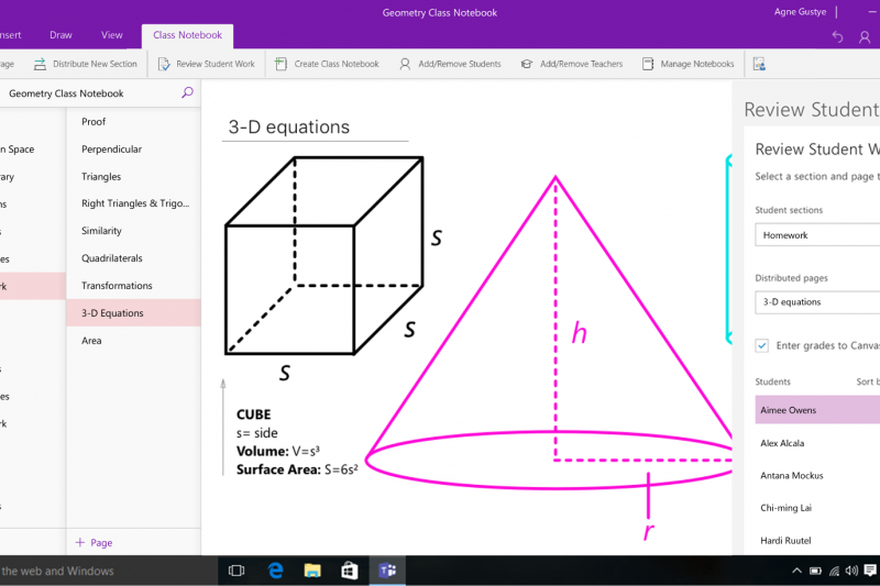 Teachers can quickly review of student work and grade assignments, which can be entered in your Learning Management System (LMS).