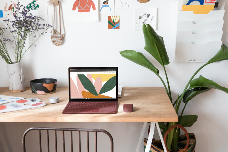 Surface Laptop is powered by Windows 10 S and streamlined for superior, sustained performance and security.