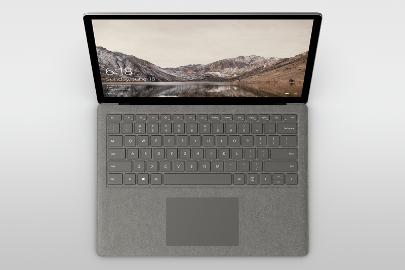 Surface Laptop is meticulously crafted to balance performance and portability with premium design and materials.