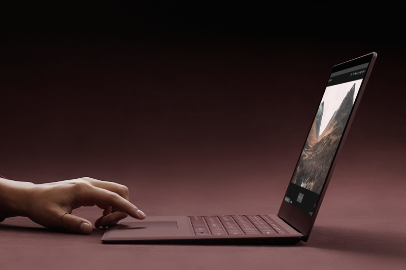 Incredibly thin and light, Surface Laptop strikes the right balance of performance, portability and beautiful design.