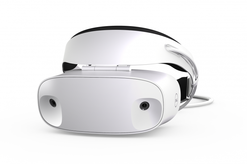 The Dell Visor Windows Mixed Reality headset delivers an unparalleled experience, with ultimate comfort and a premium design.
