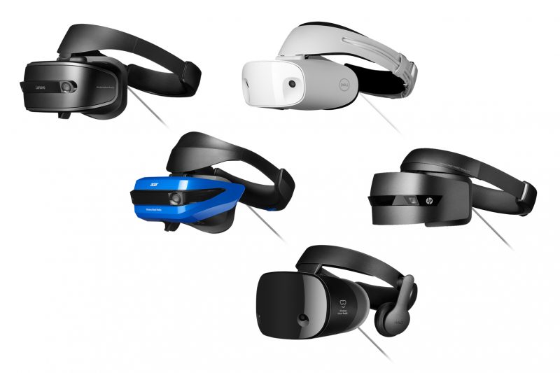 Windows Mixed Reality offers a wide range of hardware options from Acer, Dell, HP, Lenovo and Samsung for consumers to immerse themselves in mixed reality.
