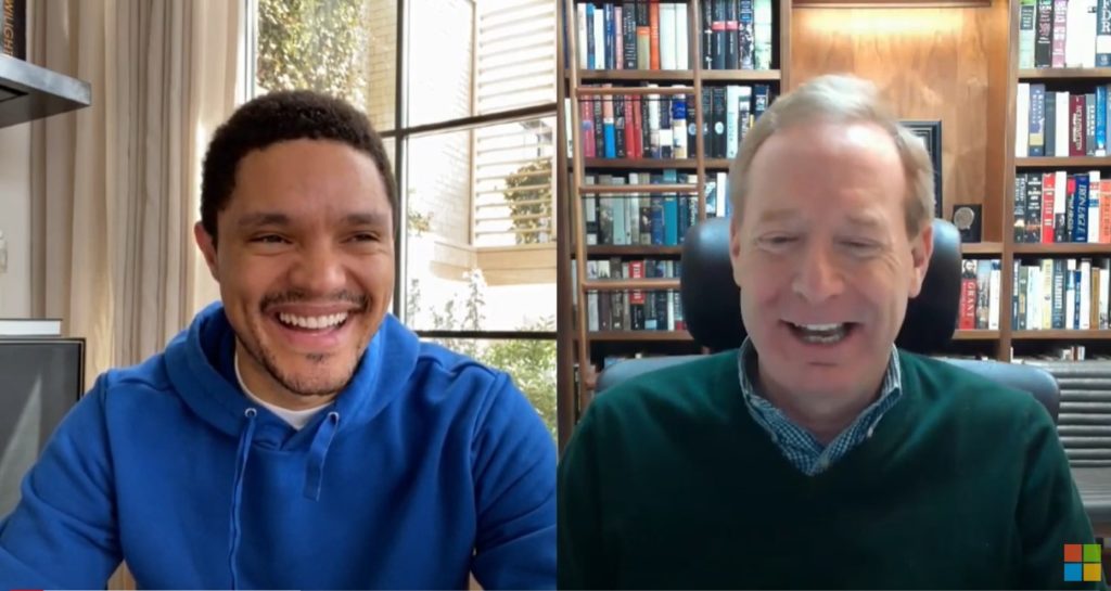 Brad Smith + Trevor Noah