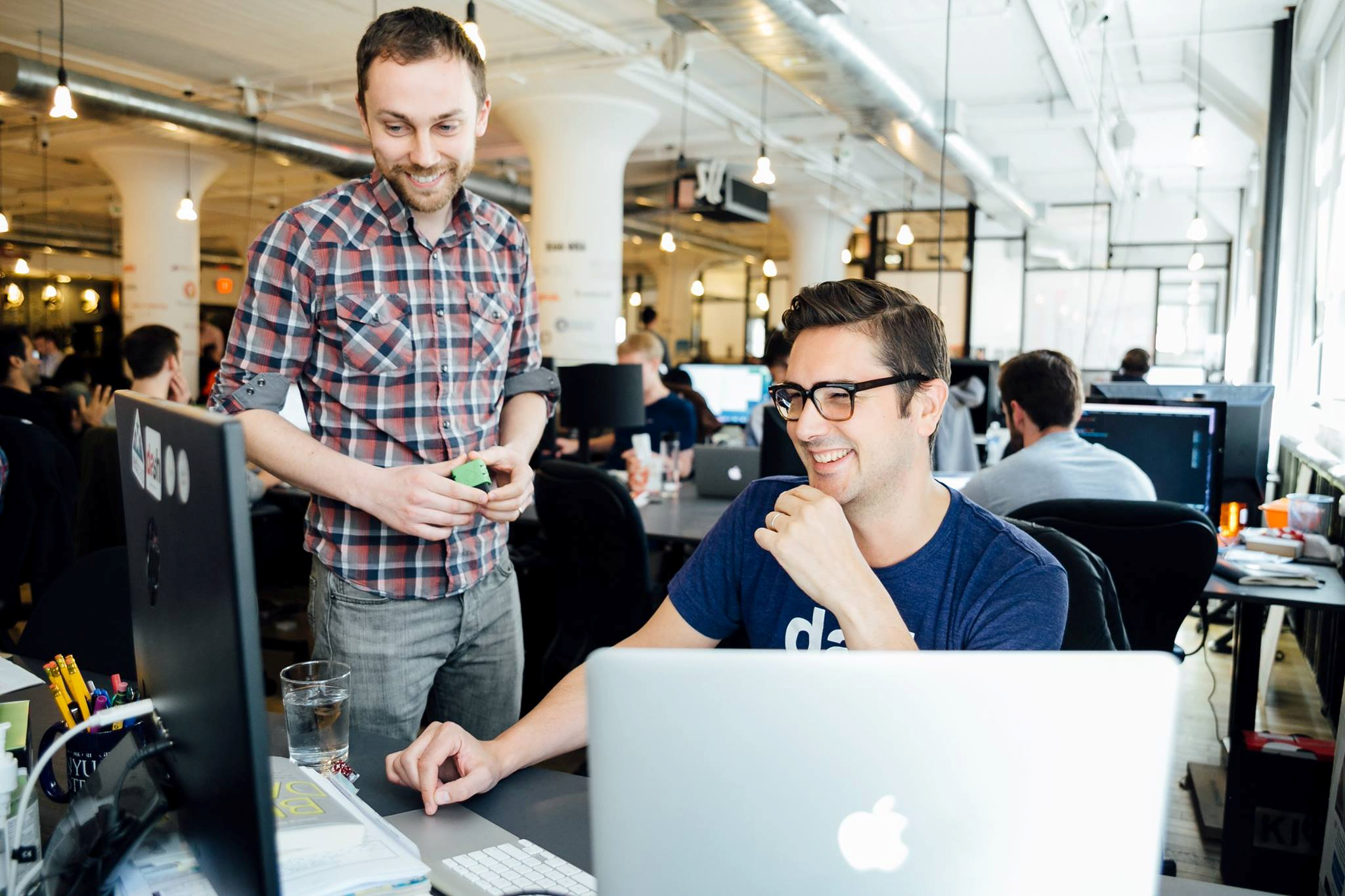 Dash Co-founders Brian Langel, left, and Jamyn Edis