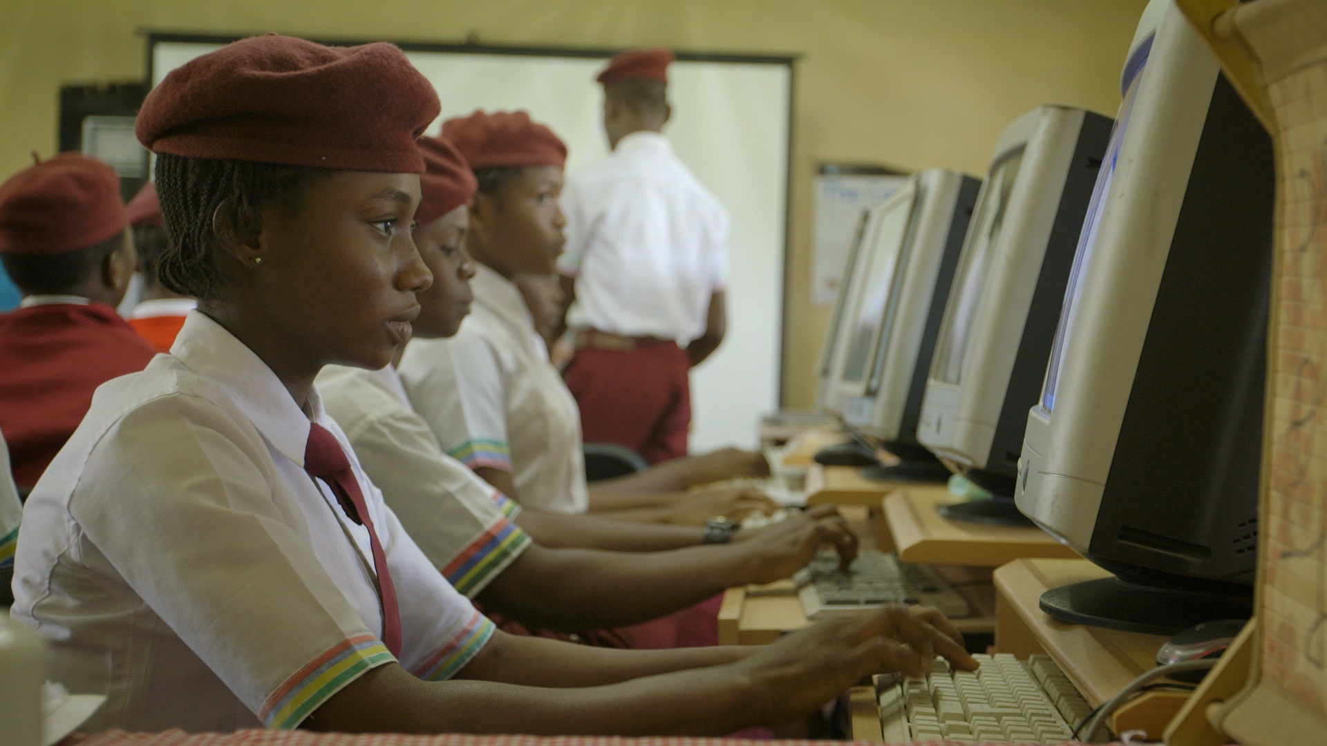 Nigerian students now have reliable electricity for classroom computers.