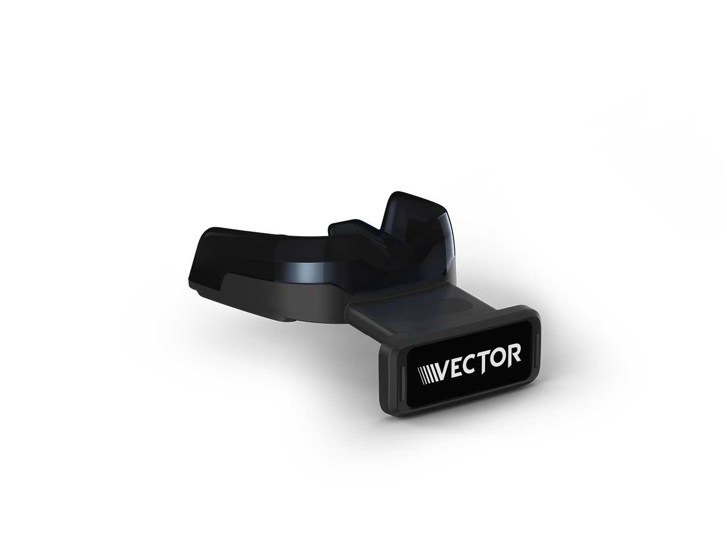 Close-up of the Vector MouthGuard. (Photo courtesy of i1Biomterics.)