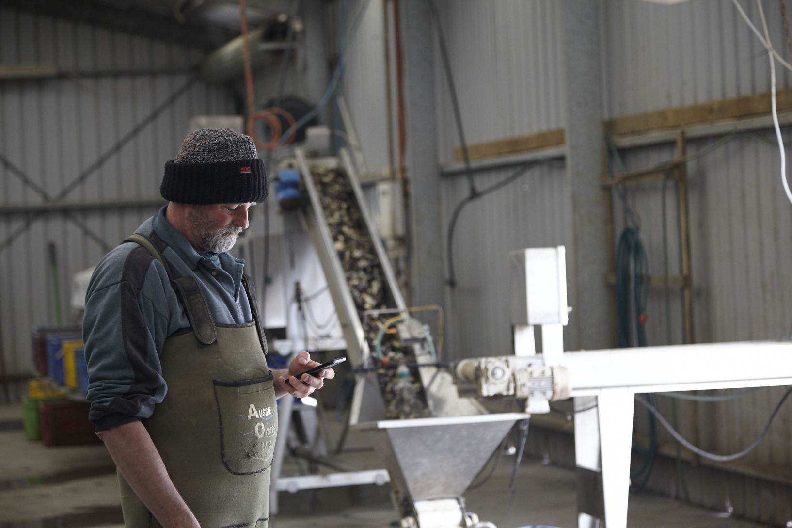Barilla Bay Oysters in Tasmania is one of The Yield's customers. (Photo by Chris Mollison)