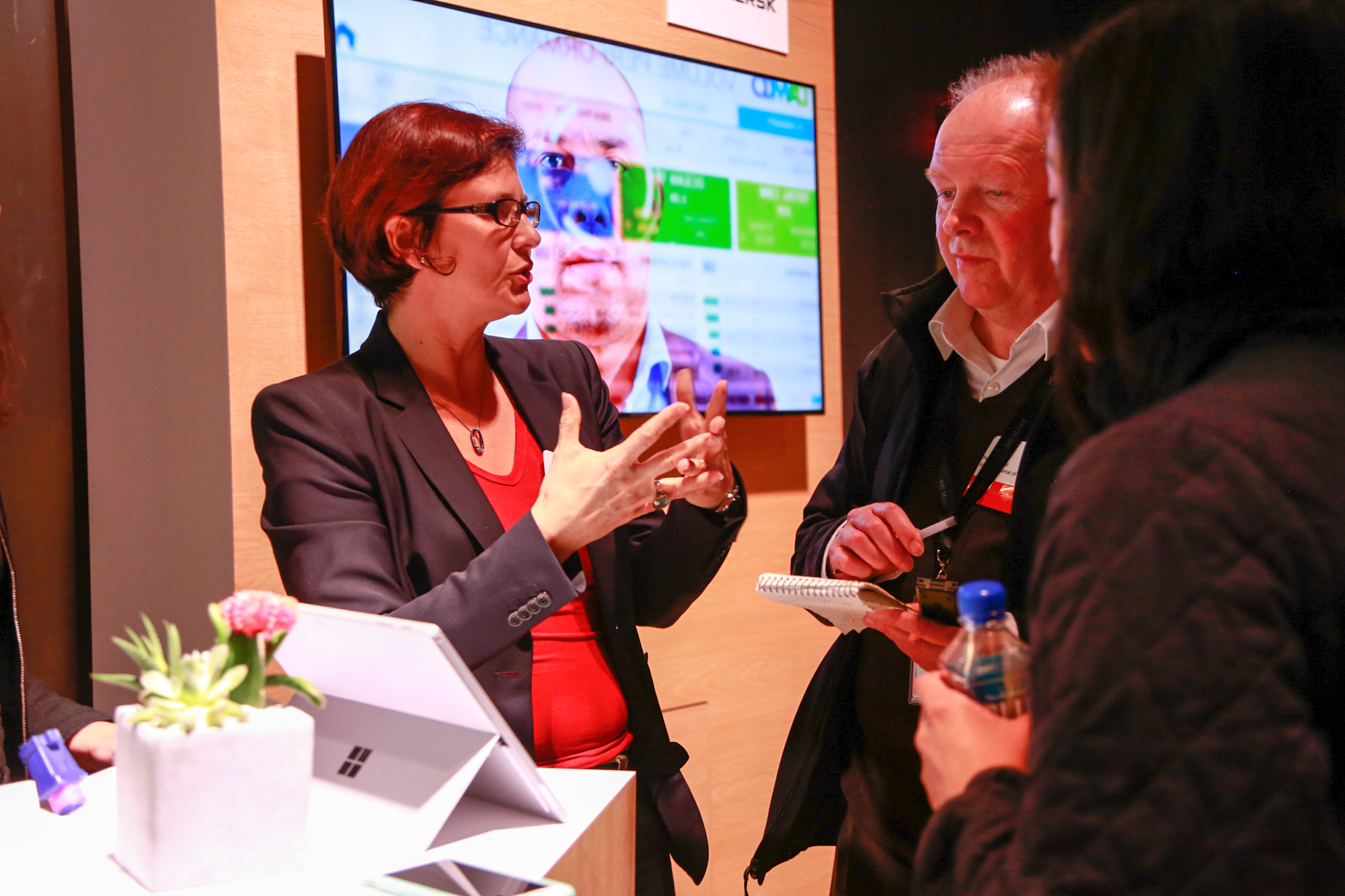 Johanna Hainz, global head of customer and demand IT for Damco, part of the Maersk logisitics group, at Digital Difference on April 26.