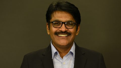 A portrait of Vishal Salvi, chief information security officer and head of cybersecurity practice at Infosys