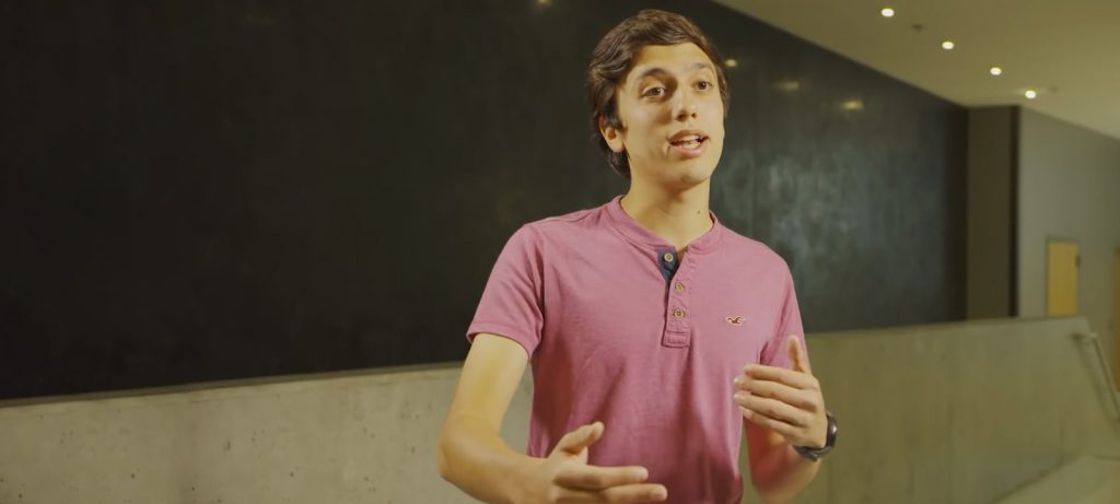 Intern Diego Garza Rodriguez