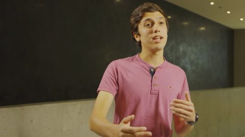 Intern Diego Garza Rodriguez