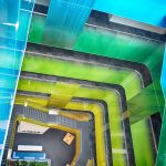 Modern Microsoft building in Suzhou