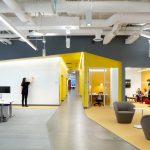 Modern workspace at Microsoft in Vancouver