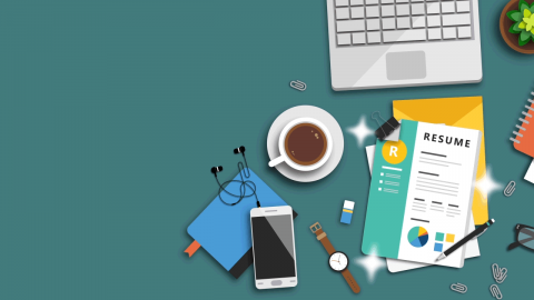 Items on a desk