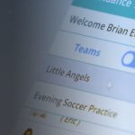 Mobile phone showing how the new app filters information