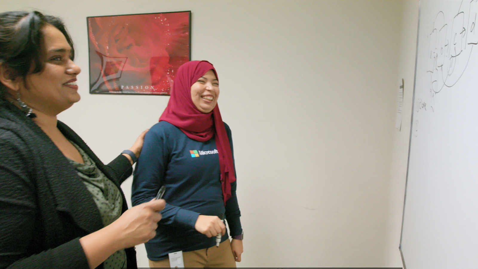 Kal Viswanathan (left) and Walaa Ibrahim (right)