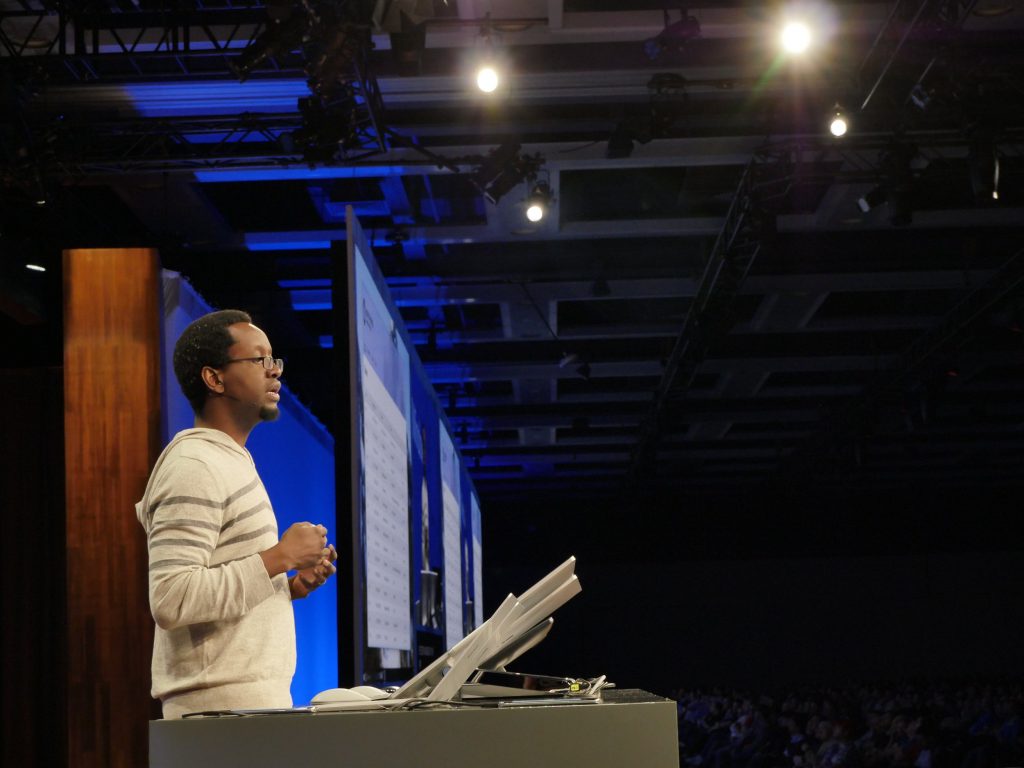 Microsoft employee Abolade Gbadegesin