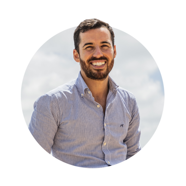A man smiling