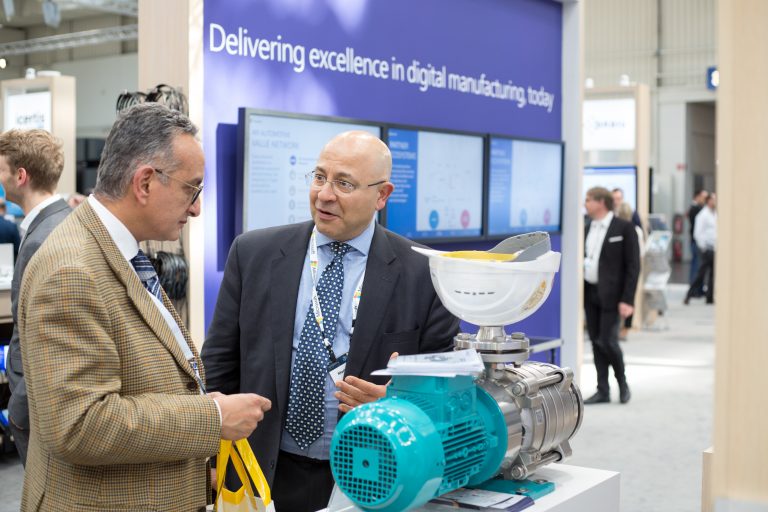 Hannover Messe 2017: Microsoft Stand (Cosmo Consult)