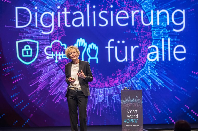 #DPK17 - Sabine Bendiek Vorsitzende der Geschäftsführung von Microsoft Deutschland