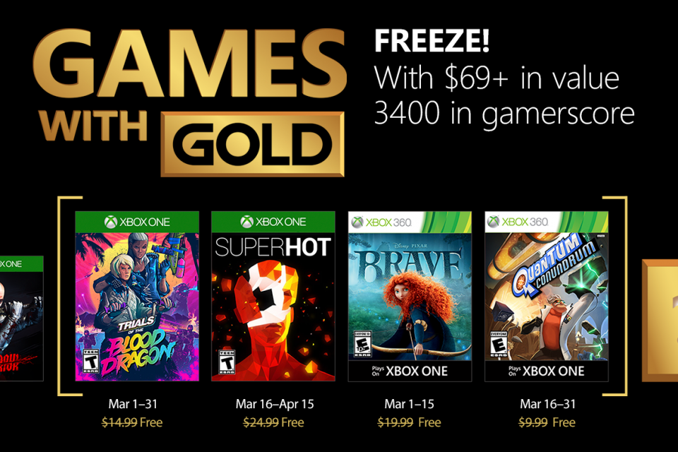 Games with Gold März