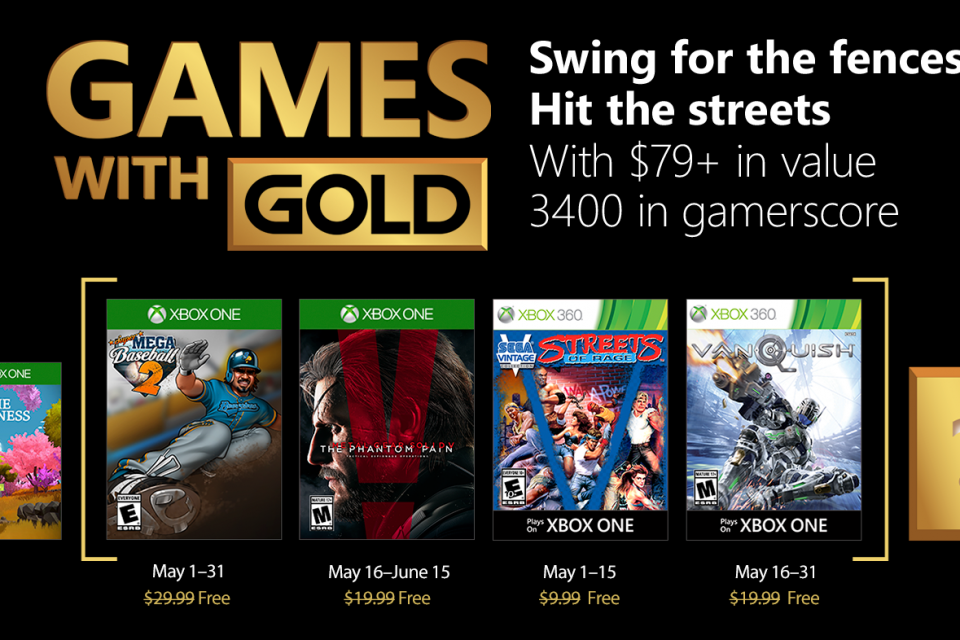 Games with Gold Mai