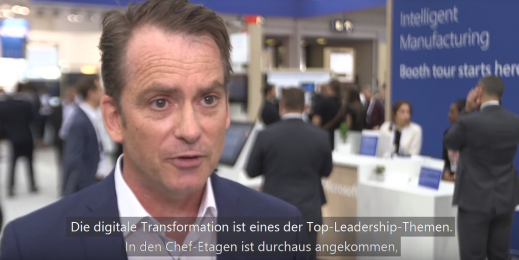 Hannover Messe 2018: Thorsten Cleve, Microsoft, über die Treiber der digitalen Transformation