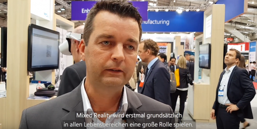 Michael Zawrel, Senior Product Manager Mixed Reality & HoloLens bei Microsoft