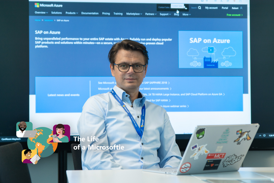 Foto von Robert, Cloud Solution Architect bei Microsoft in Walldorf