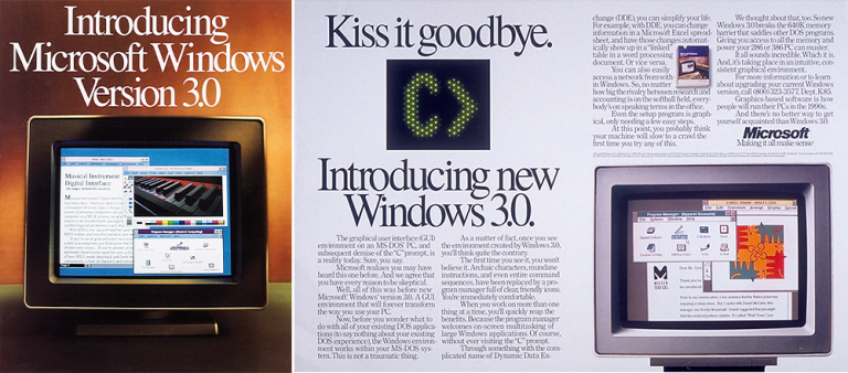 Windows In 1990 Die Geschichte von Windows | News Center Microsoft