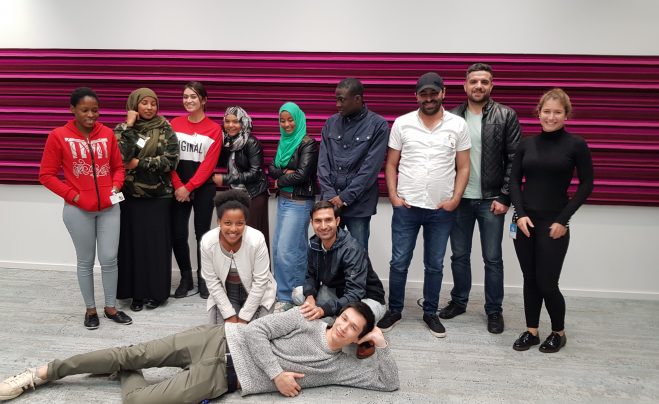 Microsoft Aspires teach young refugees Microsoft Office