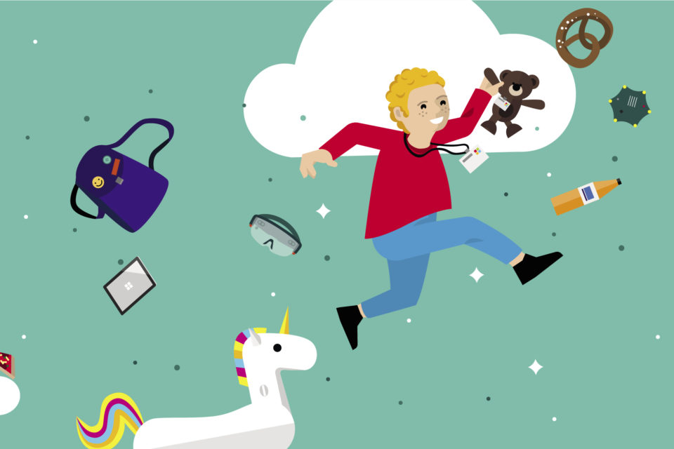 Cover Kinderbuch Microsoft englische Ausgabe