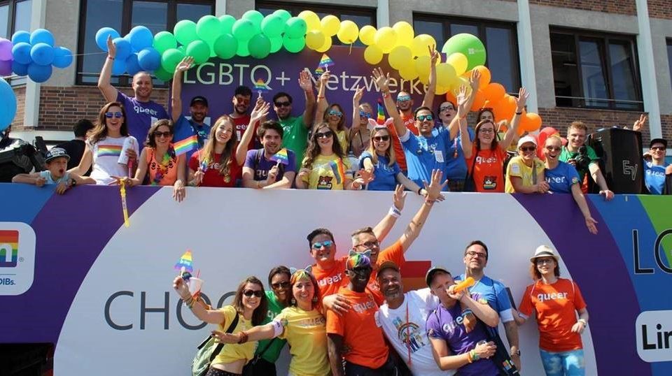 Microsoft auf dem Christopher Street Day 2018
