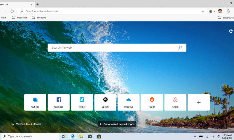 Microsoft Chromium Beta