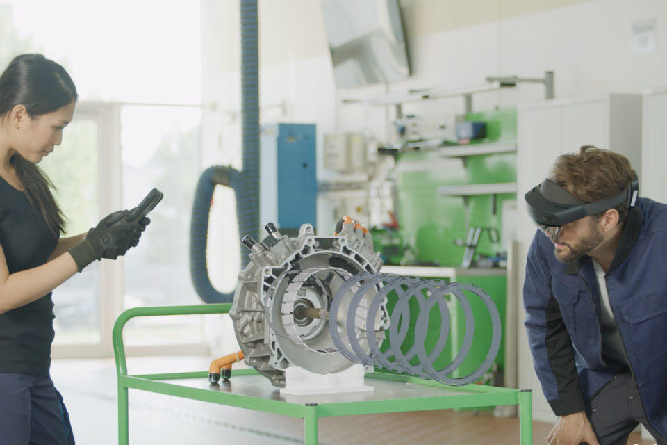 AR training at Bosch