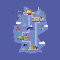 Überssichtskarte Icon