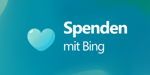 Logo Spenden mit Bing
