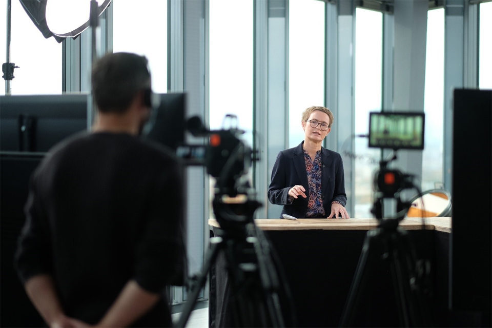 Christine Haupt spricht beim Envision Forum 2020