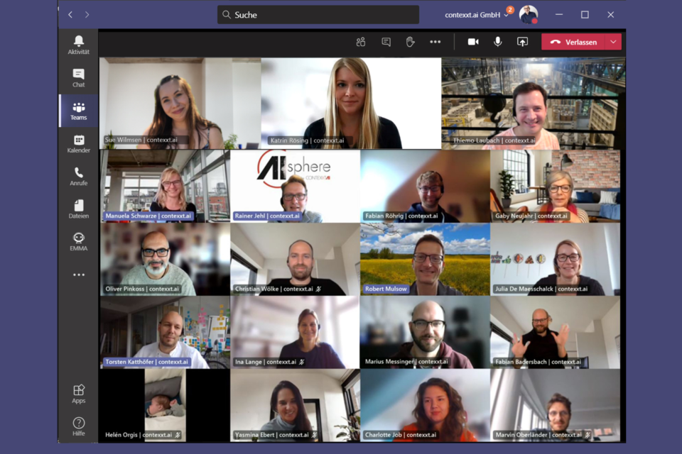 Contexxt.ai Microsoft Teams Meeting