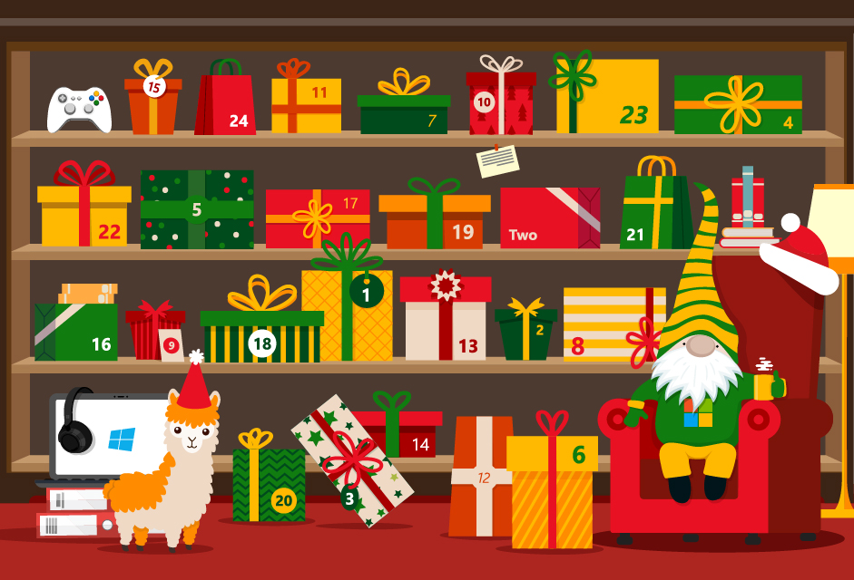 Headergrafik Microsoft Adventskalender
