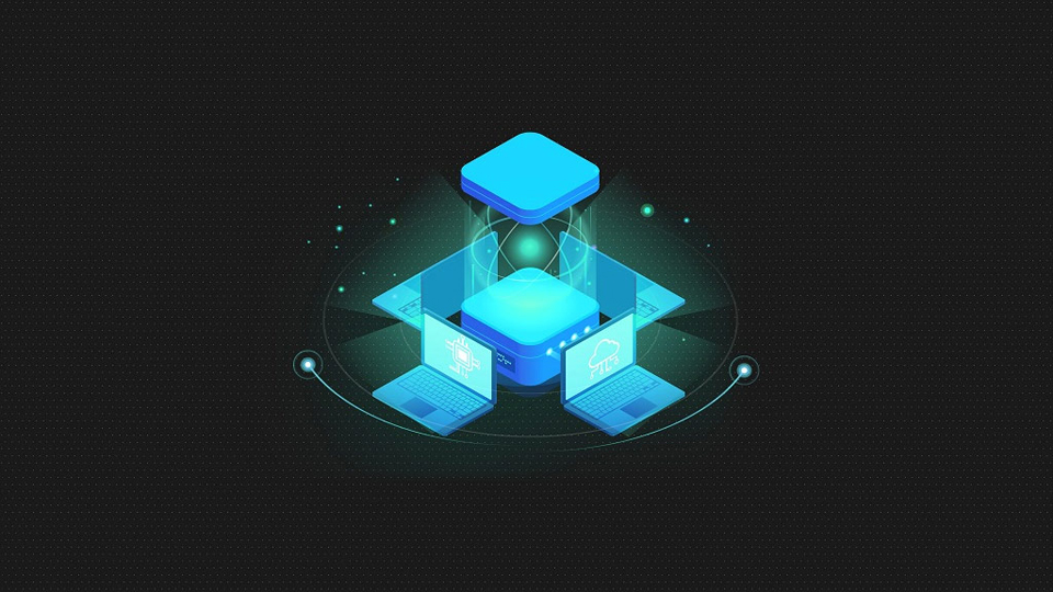 Darstellung Quantencomputing