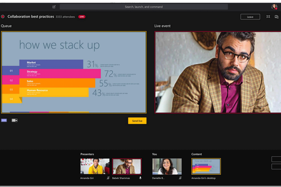 Teams Live Event Quick STart