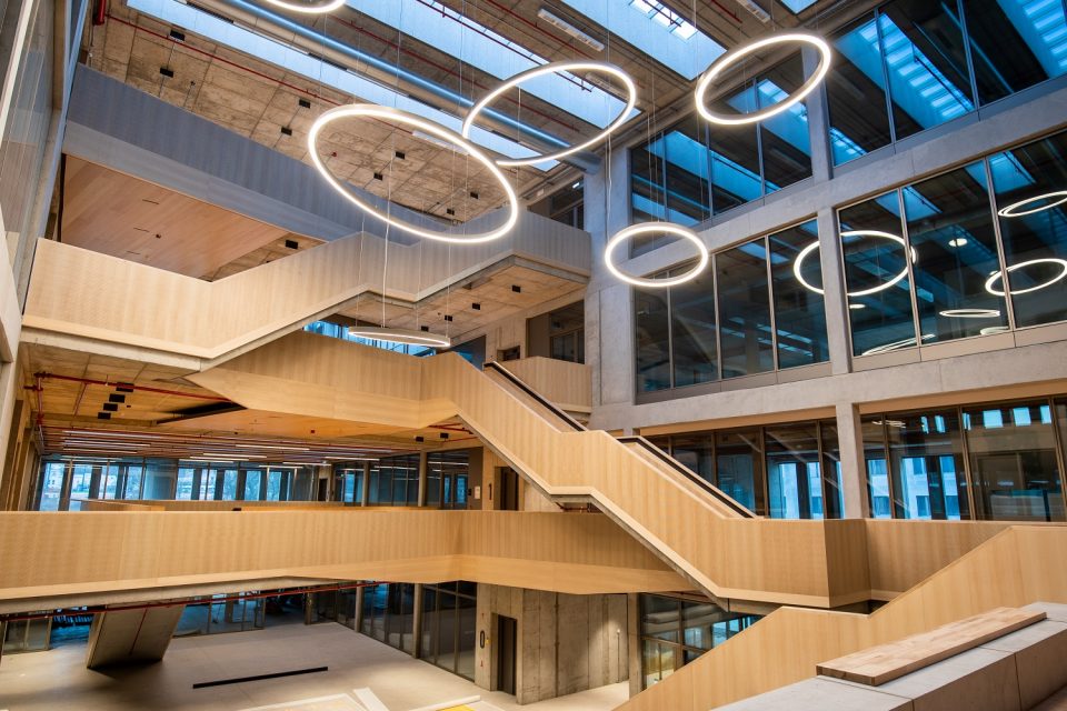 Ansicht des Gebäudes der University of Europe