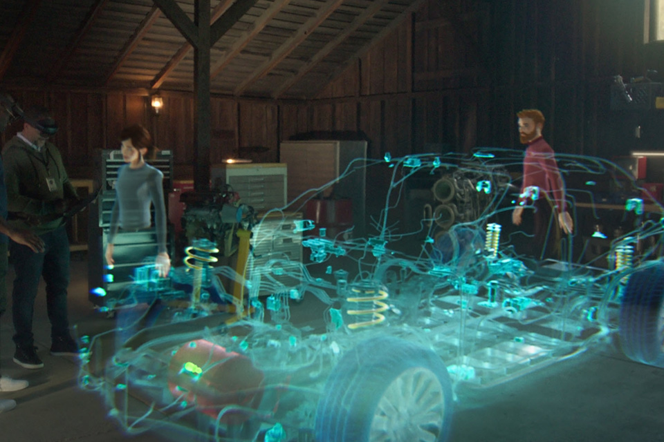 Kollaboratives Arbeiten mit Mesh for Teams