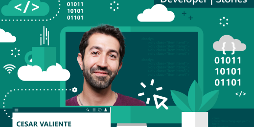 Developer Stories mit Ceasr Valiente, Principal Software Engineer