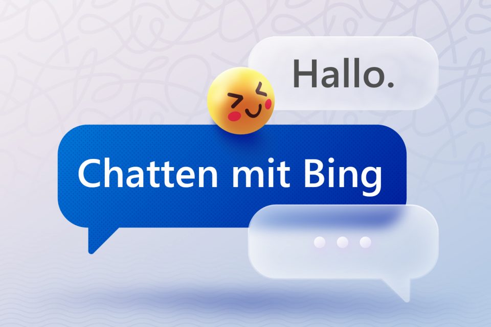Chatten mit Bing 1
