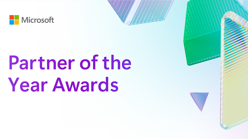 Grafik mit dem Schriftzug "Partner of the Year Award"