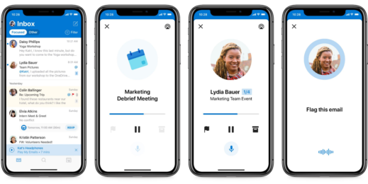 Play My Emails in Outlook for iOS