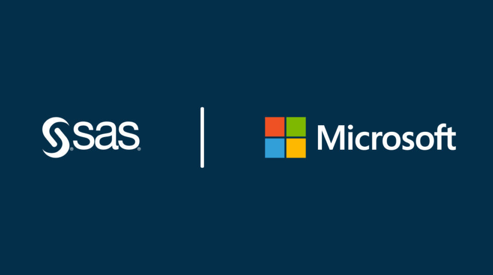Logos de SAS y Microsoft