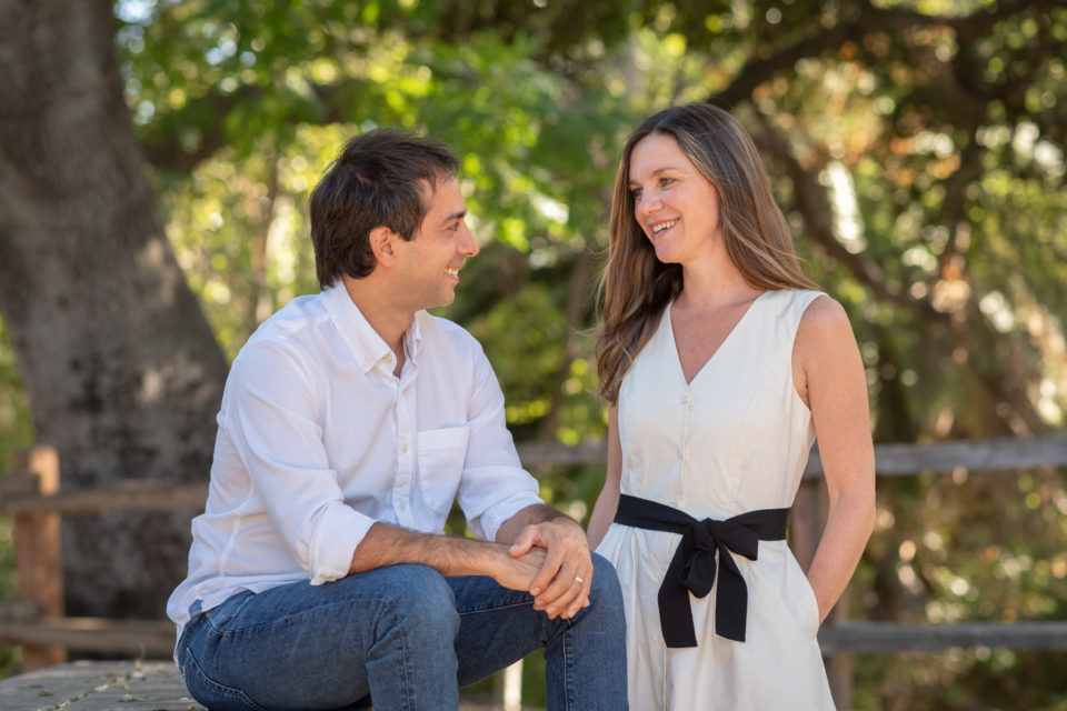 Cecilia Flores y Lucas Funes, los fundadores de Webee